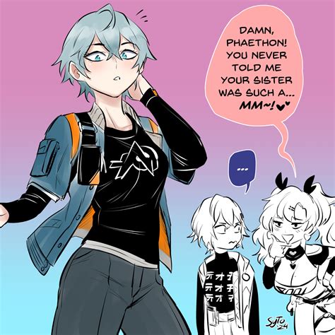 nicole demara, belle, and wise (zenless zone zero) drawn by sytokun