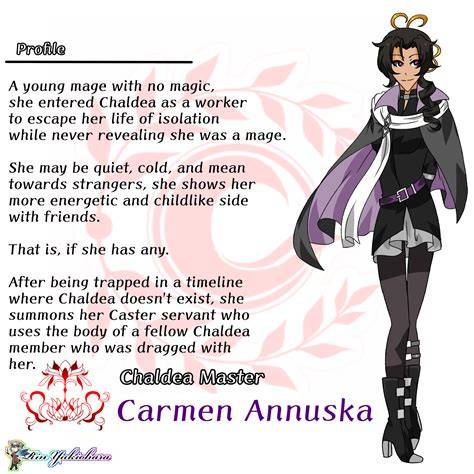 OC Master, Carmen Annuska : r/grandorder