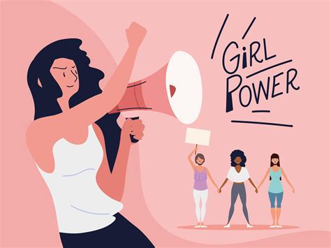 girl power, empowerment movement women 2678186 Vector Art at Vecteezy