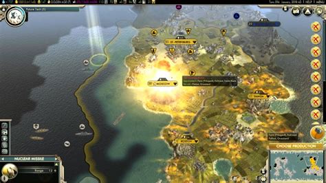 Civilization 5 Sneak Attack on Russia - YouTube