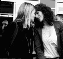 Lesbian Kiss GIFs | Tenor