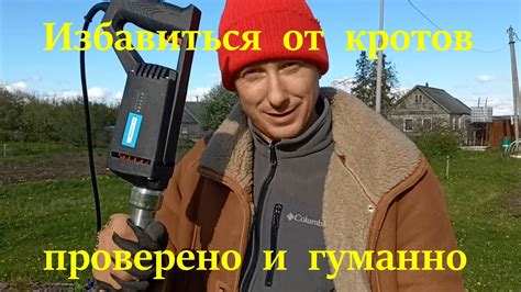 Избавиться от кротов. Проверено и гуманно - YouTube