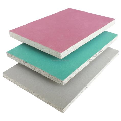 1200x2400mm Fireproof Drywall System - Gypsum Ceiling Board