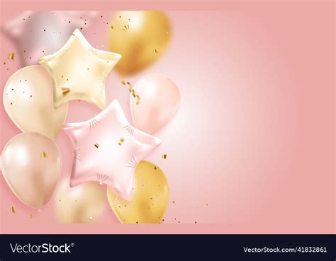 Happy birthday congratulations banner design Vector Image