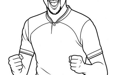 Ronaldo Fenomeno Para Colorir - Ronaldo Fenômeno Desenho para Imprimir e Pintar - Desenho para Colorir