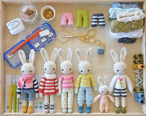 5 Crochet Angie Bunny Patterns Ready to Download by | Etsy
