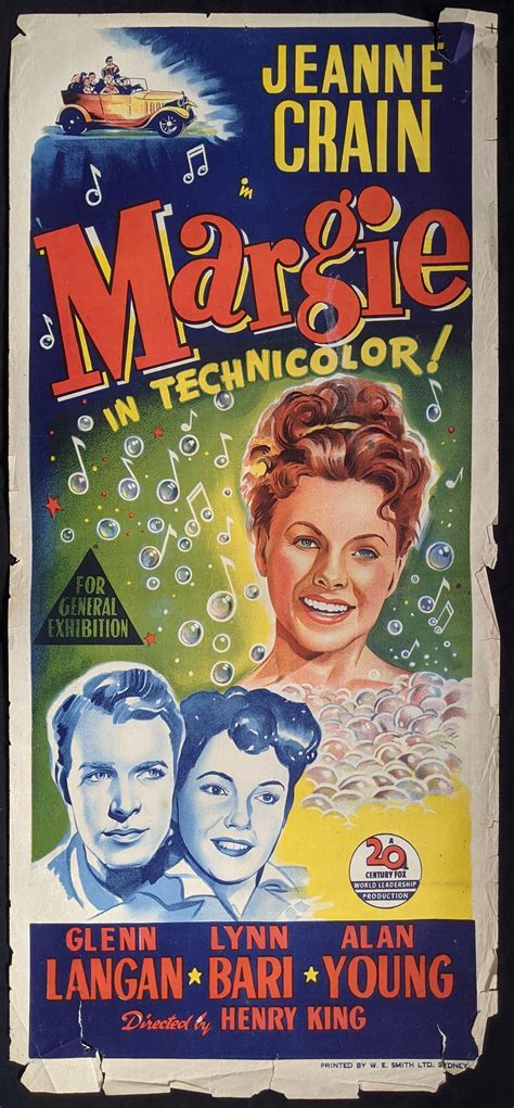 Lot - Margie 1946, Starring Jeanne Crain & Glenn Langan, 20th Century