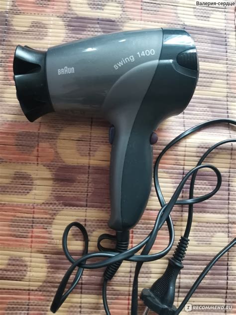 Фен Braun swing 1400 - «Этот фен, как вечный двигатель, работает без ...
