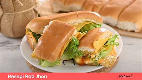 resepi roti john mudah sedap terkini