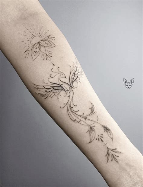 phoenix tattoo forearm male meaning infoupdateorg