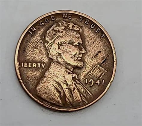 1941 Wheat Penny Value (Price Chart, Error List, History, 55% OFF