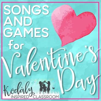 Songs and Activities for Valentine's Day by Lindsay Jervis | TpT