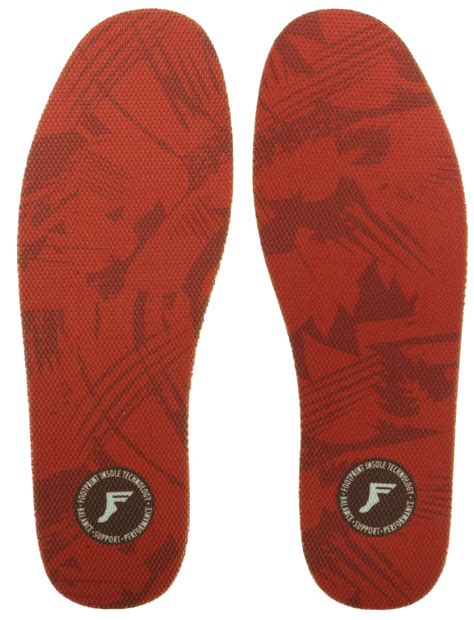 Footprint Kingfoam Flat 5mm Insoles - red camo | Tactics