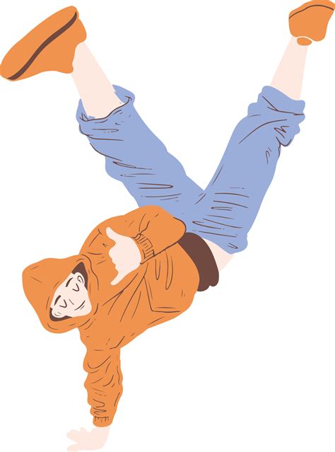 un niño bailando ilustración 16463019 Vector en Vecteezy