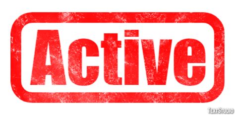 active text effect  logo design word