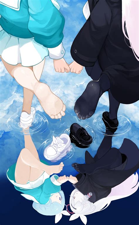 Wallpaper : anime girls, feet 811x1317 - jrmnt - 2247730 - HD