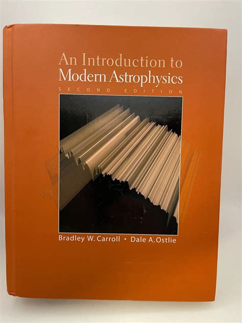 Carroll Ostlie Modern Astrophysics