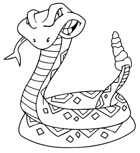 50+ Desenhos de Cobra para colorir - Pop Lembrancinhas