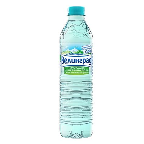 Alex Export. МИНЕРАЛНА ВОДА ВЕЛИНГРАД 500МЛ.*12БР.