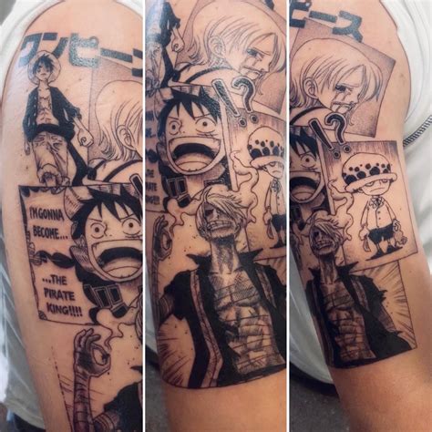 Finished my second session for my One Piece sleeve over the weekend