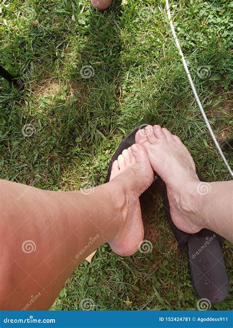 Wet feet stock image. Image of feet, toes, shoesoff - 152424781