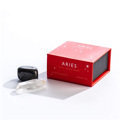Aries Zodiac Mini Stone Pack - GeoCentral