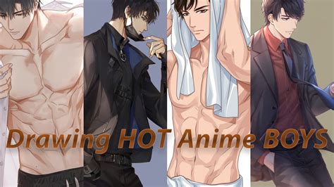drawing hot anime boys youtube