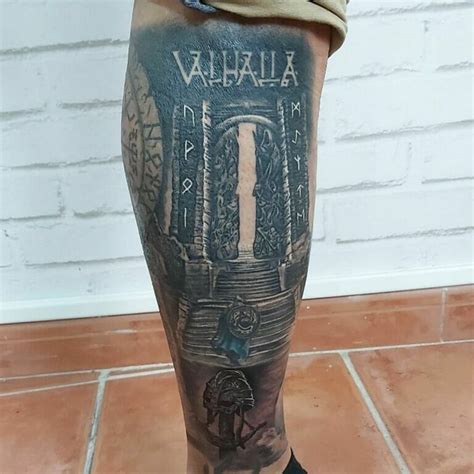 101 Best Valhalla Tattoo Ideas You Have To See To Believe!