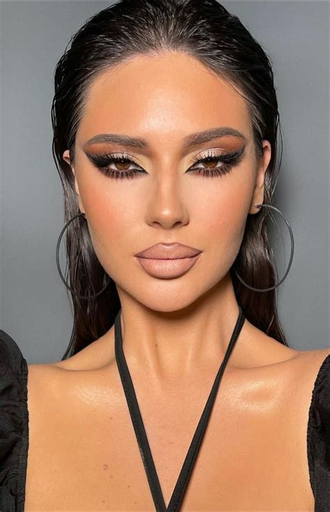 glam winter makeup   rock   lilyart maquillaje de