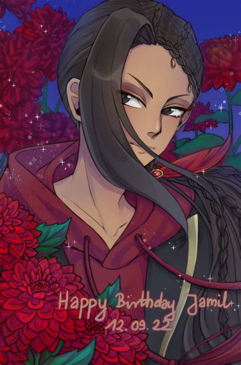 fanart jamils birthday  kitsunka  deviantart