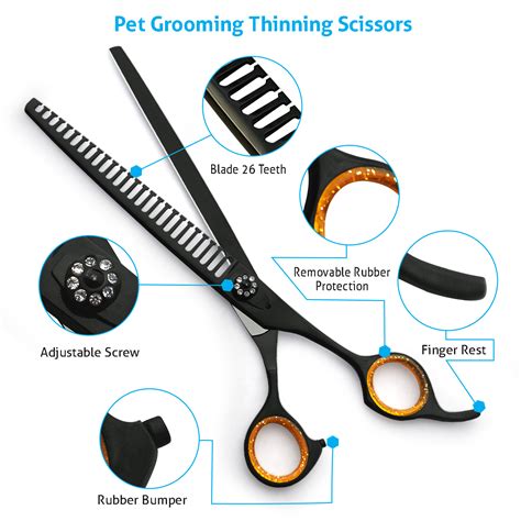 Best Dog Grooming Thinning Scissors at Jake Town blog