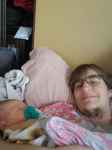 Glad she's finally here : r/Seahorse_Dads