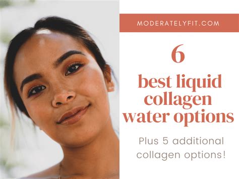 6 Best Liquid Collagen Water Options & More! – MODERATELY FIT