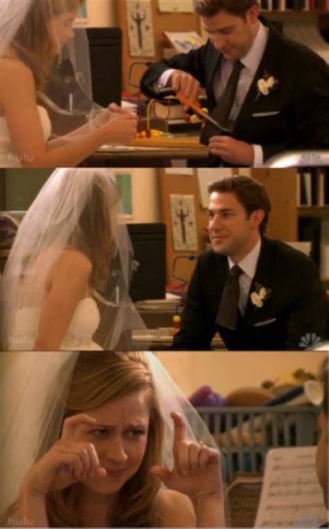 Jim Pam | The office, Office memes, In this moment