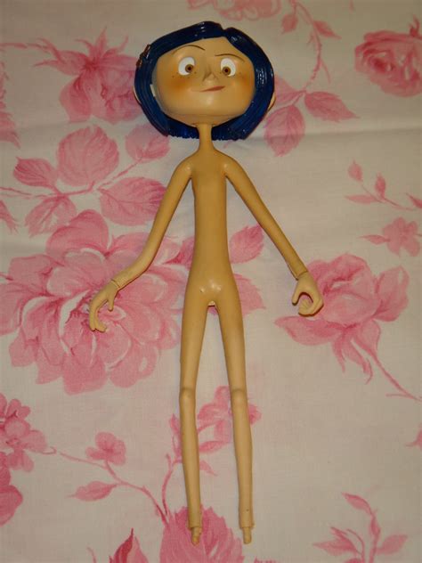 Neca Coraline Raincoat Bendy 7 Doll Naked Front View