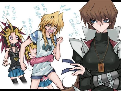 Yu-Gi-Oh! gender bender fan art | Yugioh, Genderbend, Anime characters
