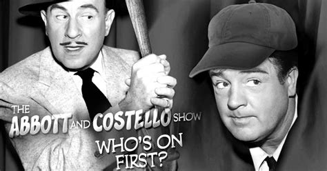 Abbott & Costello: Who's on First - Movies - Baseball Life