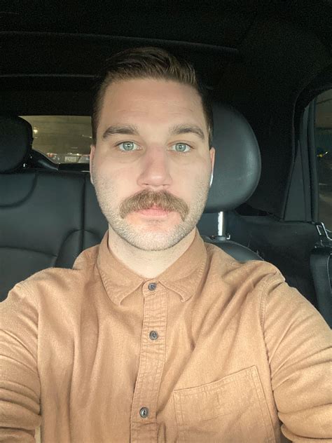 It's cold out today, but the upper lip stays warm. : r/Moustache