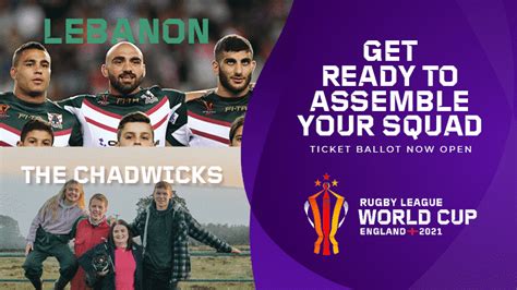 Rugby League World Cup 2021 | Information | Tickets | Ticketmaster UK