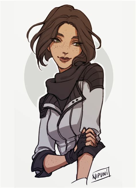 Sara Ryder (Ryder Sara) - Mass Effect: Andromeda - Image by Nipuni