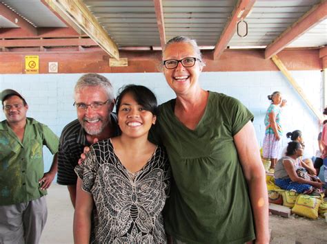 Former students from St. Joseph’s College, Tabwiroa, Abaiang, Kiribati