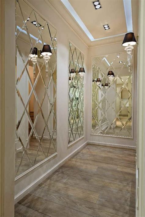 идея красивого дизайна прихожей с зеркалами | Mirror decor living room ...