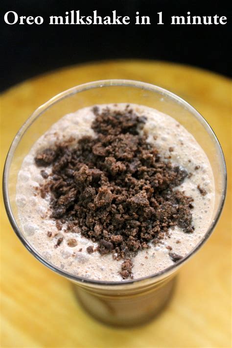 oreo milkshake recipe oreo shake yummy indian kitchen