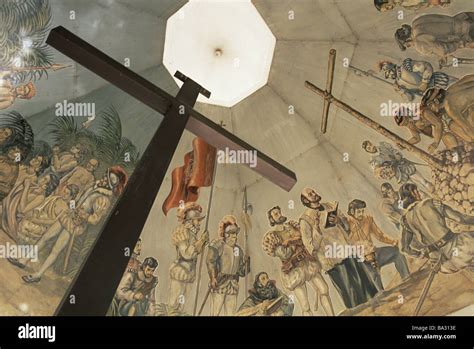 philippines island cebu cebu city magellans cross vaults paintings