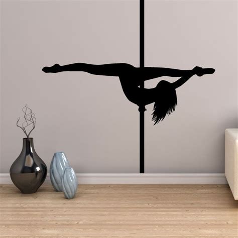 Nude Pole Dancer Leg Stretch Decal – Vinyl Disorder