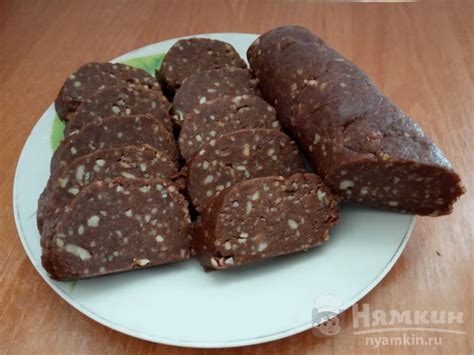 Шоколадная колбаса рецепт пошаговый с фото - Nyamkin.RU