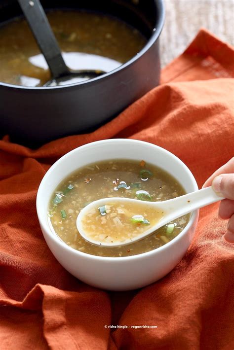 Vegan Egg Drop Soup Recipe - Vegan Richa