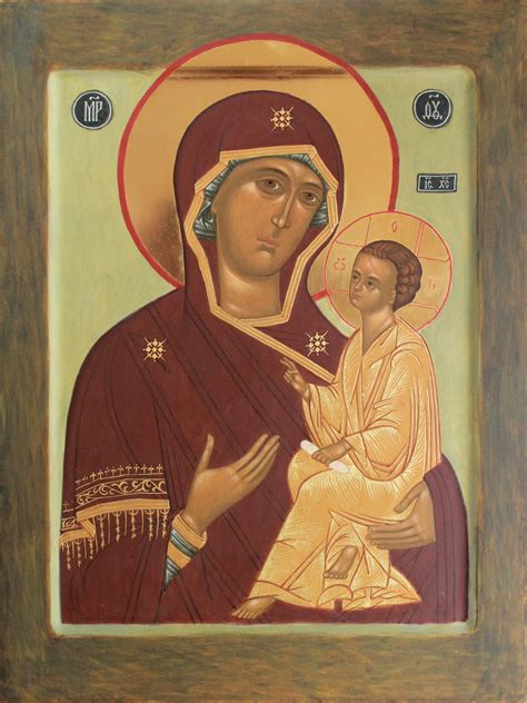Икона Богородицы Тихвинская