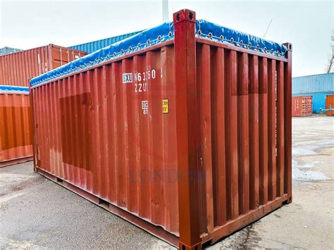 20ft Open top container dimensions