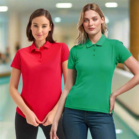 ladies work polo shirts  work uniform company